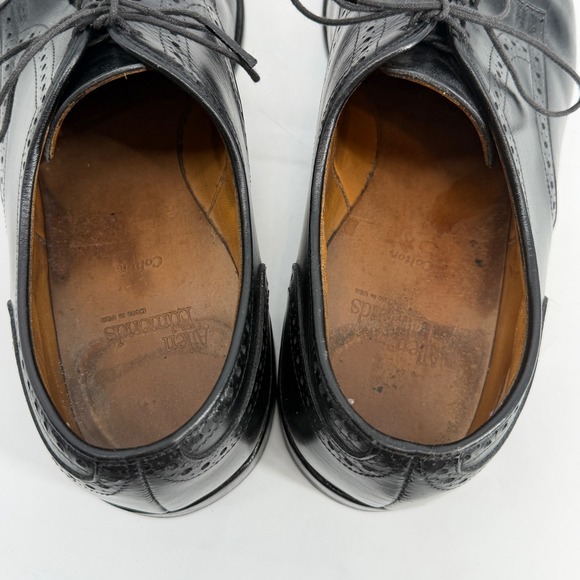 Allen Edmonds Colton Cap Toe Oxfords Black Leather Men\'s 11 EEE USA main image 6